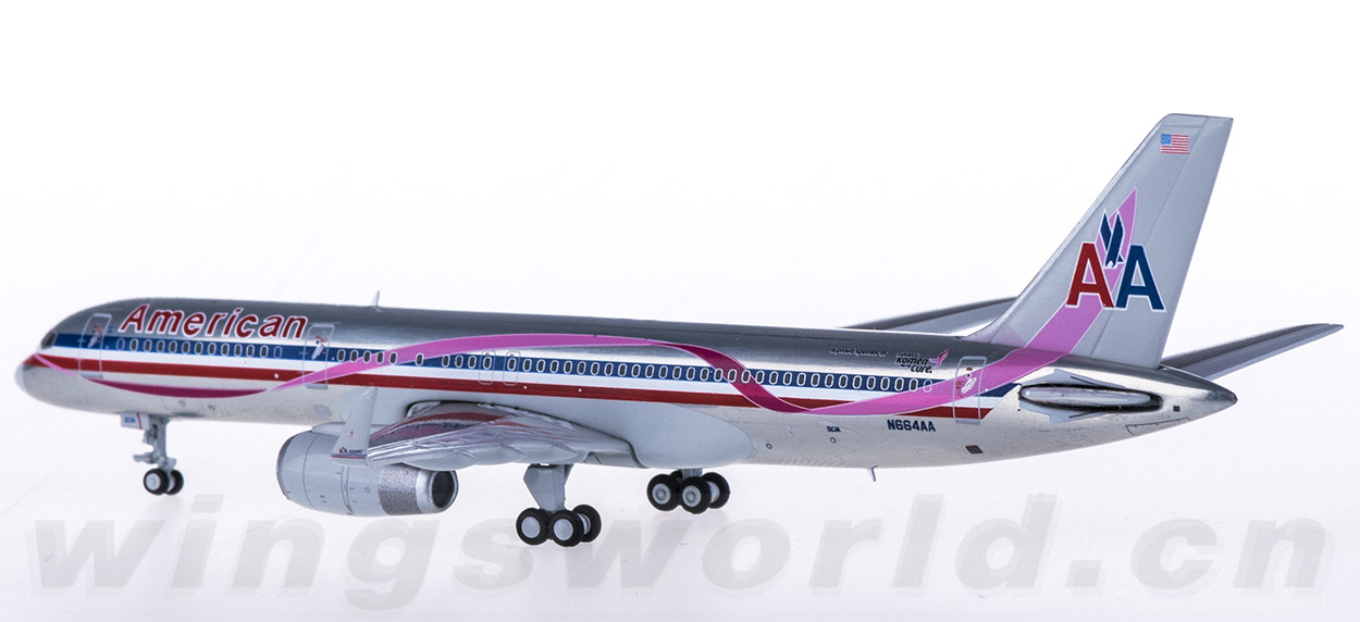 XX4135 American Airlines 美国航空Boeing 757-200 N664AA 红