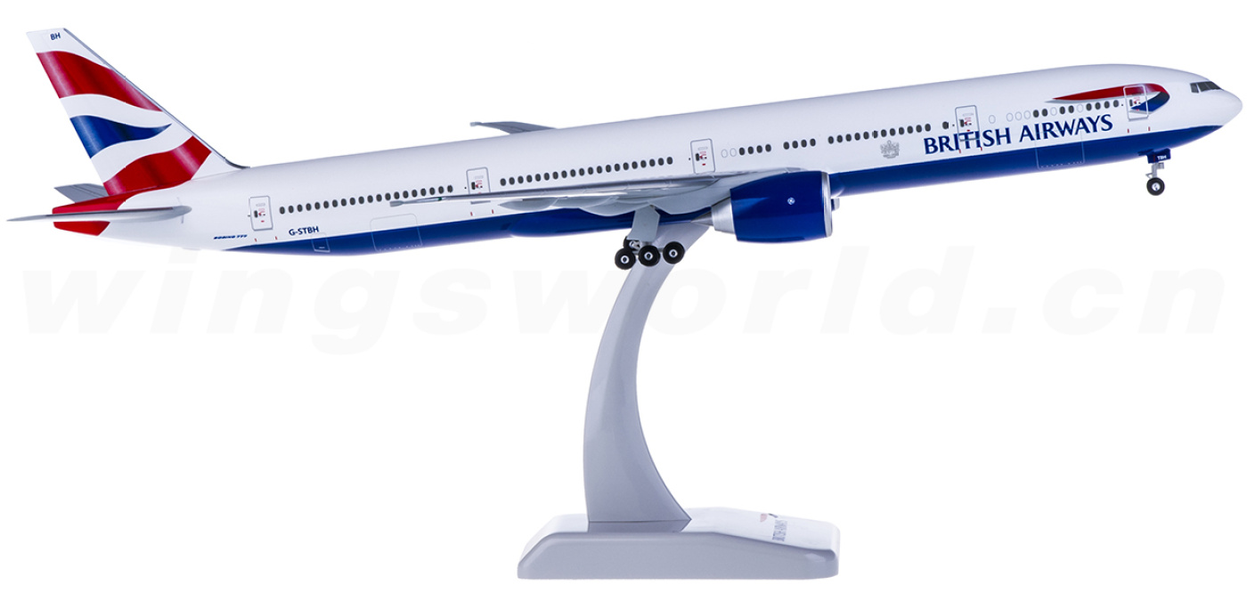 HG0304GR British Airways 英国航空Boeing 777-300ER G-STBH Hogan 1