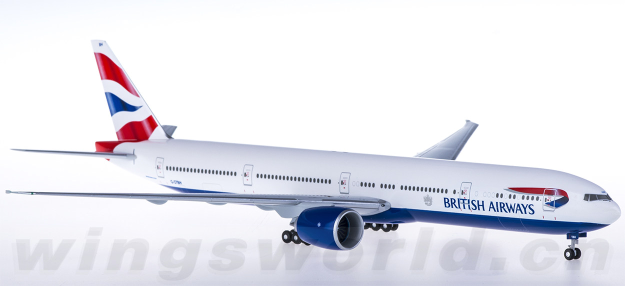 HG0304GR British Airways 英国航空Boeing 777-300ER G-STBH Hogan 1