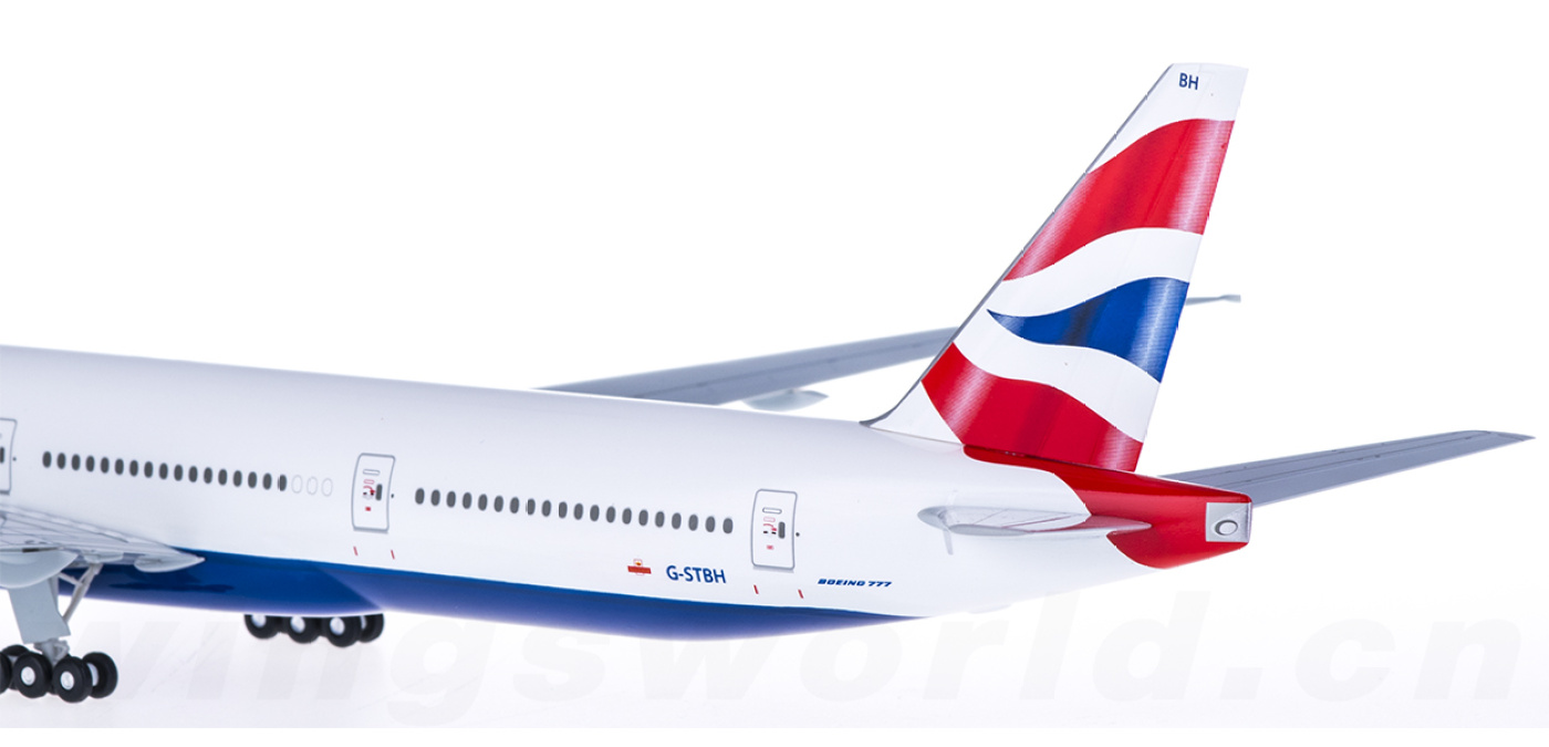 HG0304GR British Airways 英国航空Boeing 777-300ER G-STBH Hogan 1