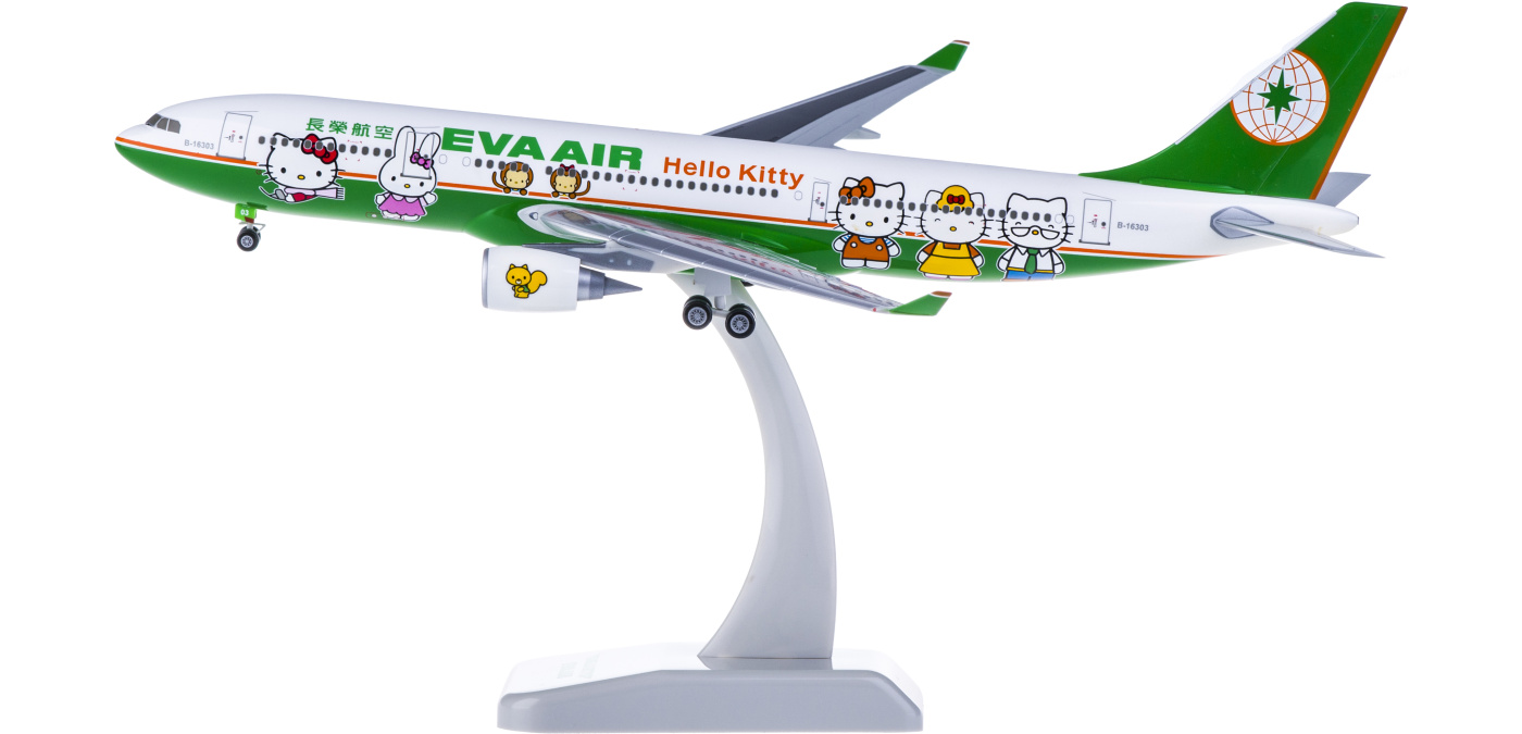 HG3350G EVA Air 长荣航空Airbus A330-200 B-16303 Hello Kitty Hogan