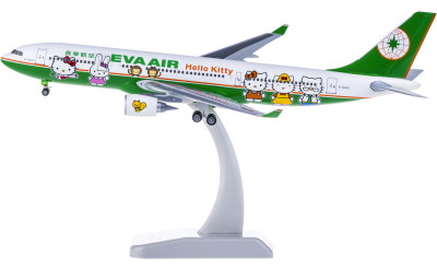 Hogan 1:200 EVA Air 长荣航空 Airbus A330-200  B-16303 Hello Kitty