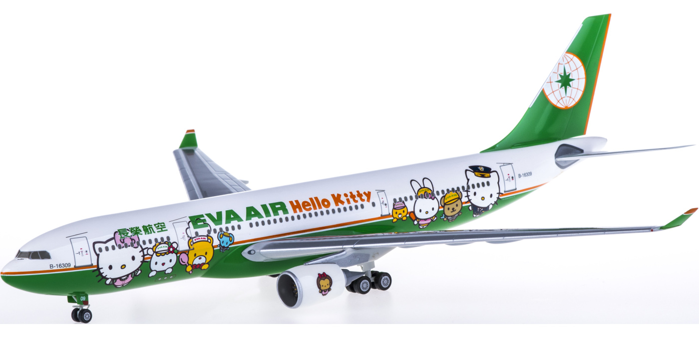 HG3640G EVA Air 长荣航空Airbus A330-200 B-16309 Hello Kitty Hogan