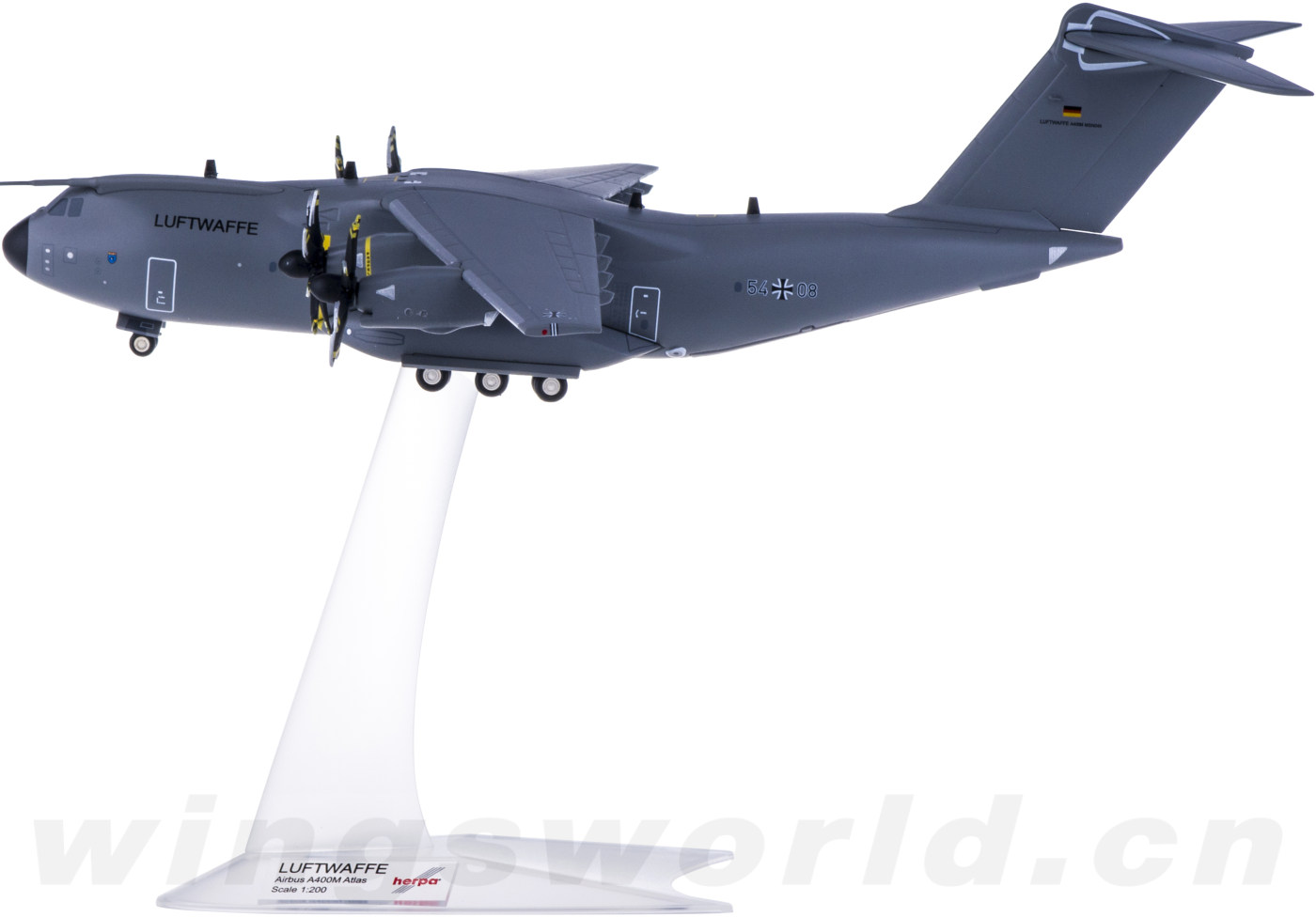 557207-002 Luftwaffe 德国联邦国防军空军Airbus A400M Atlas 54