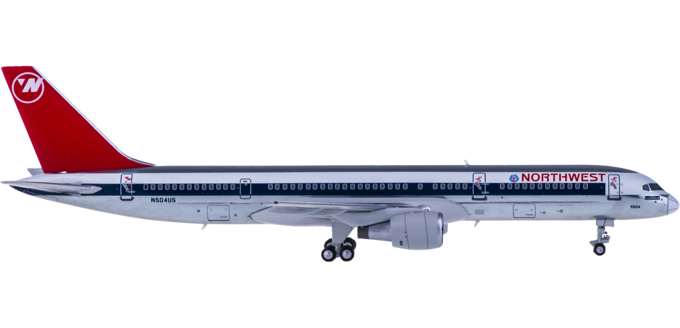 NORTHWEST飛行機模型 Northwest Airlines NWA Airbus A330-300 N808NW InFlight