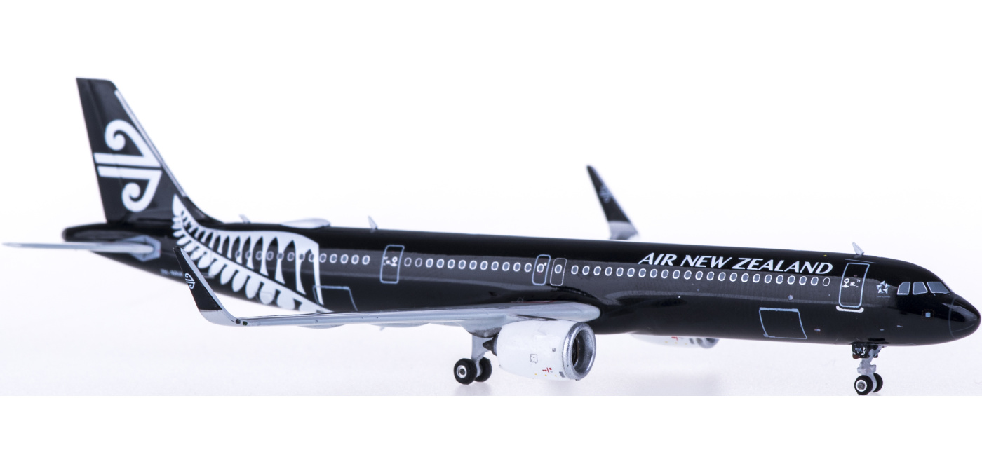 (2点から割引)Phoenix ニュージーランド航空 A321neo 黒塗装 Fenix A321 Air New Zealand ZK-NNA 'All Black' 8K & 4K with