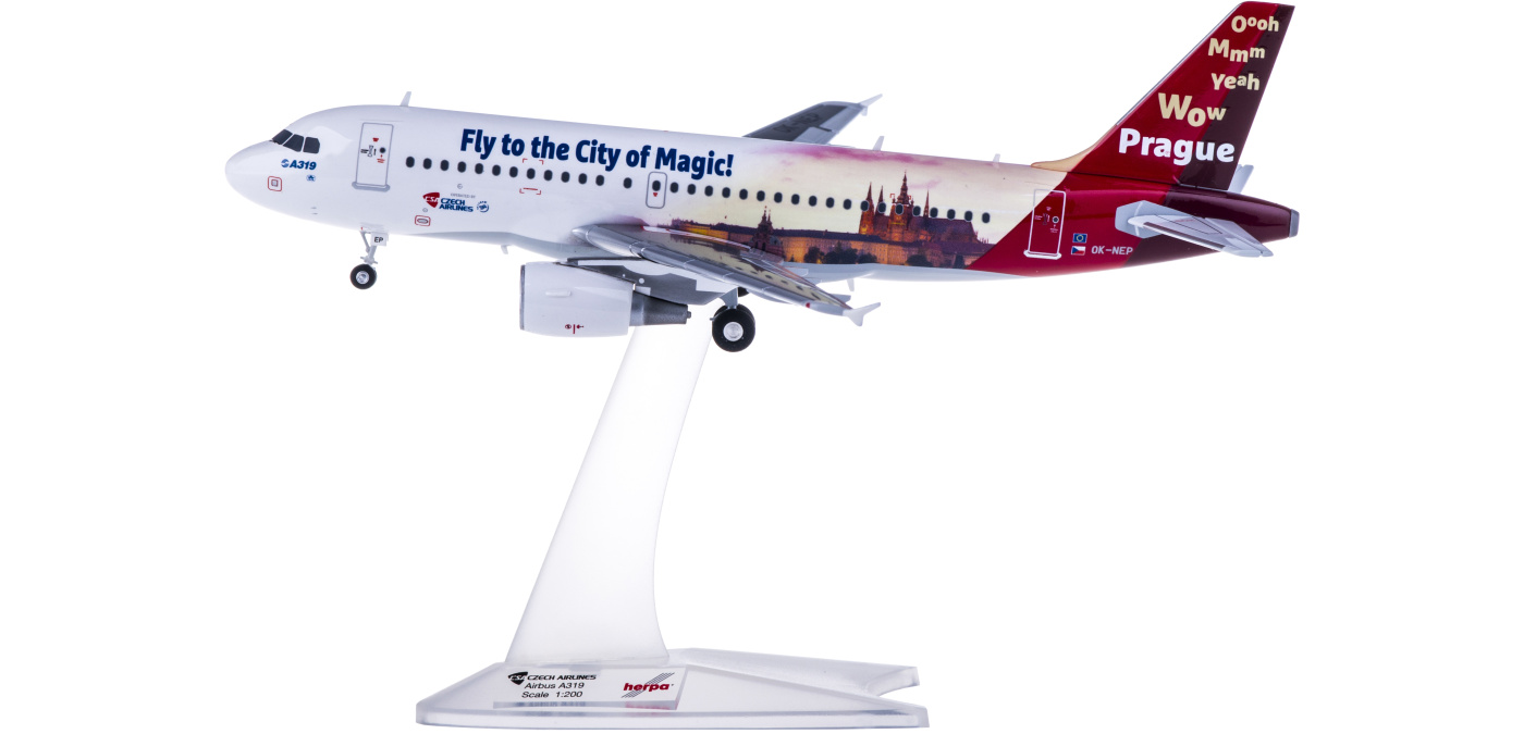チェコ航空 Aviationtag A319-100 青色 チェコ航空 Aviationtag A319-100 青色 チェコ航空 Aviationtag