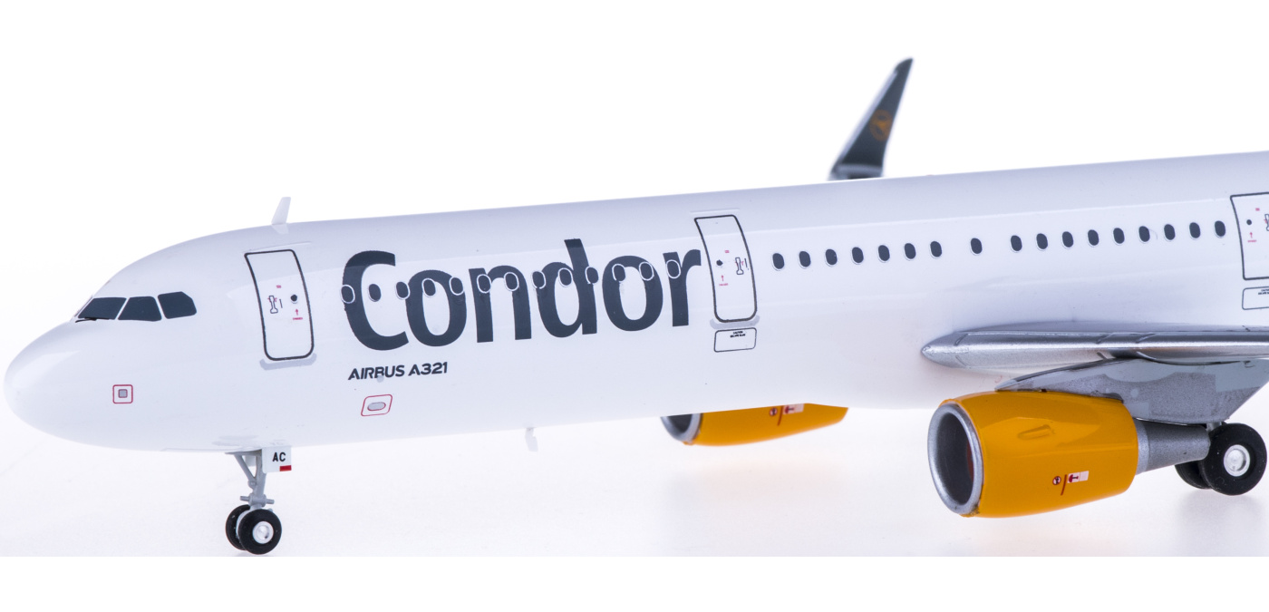 557689 Condor 神鹰航空Airbus A321 D-AIAC Herpa 1:200 -飞机模型世界