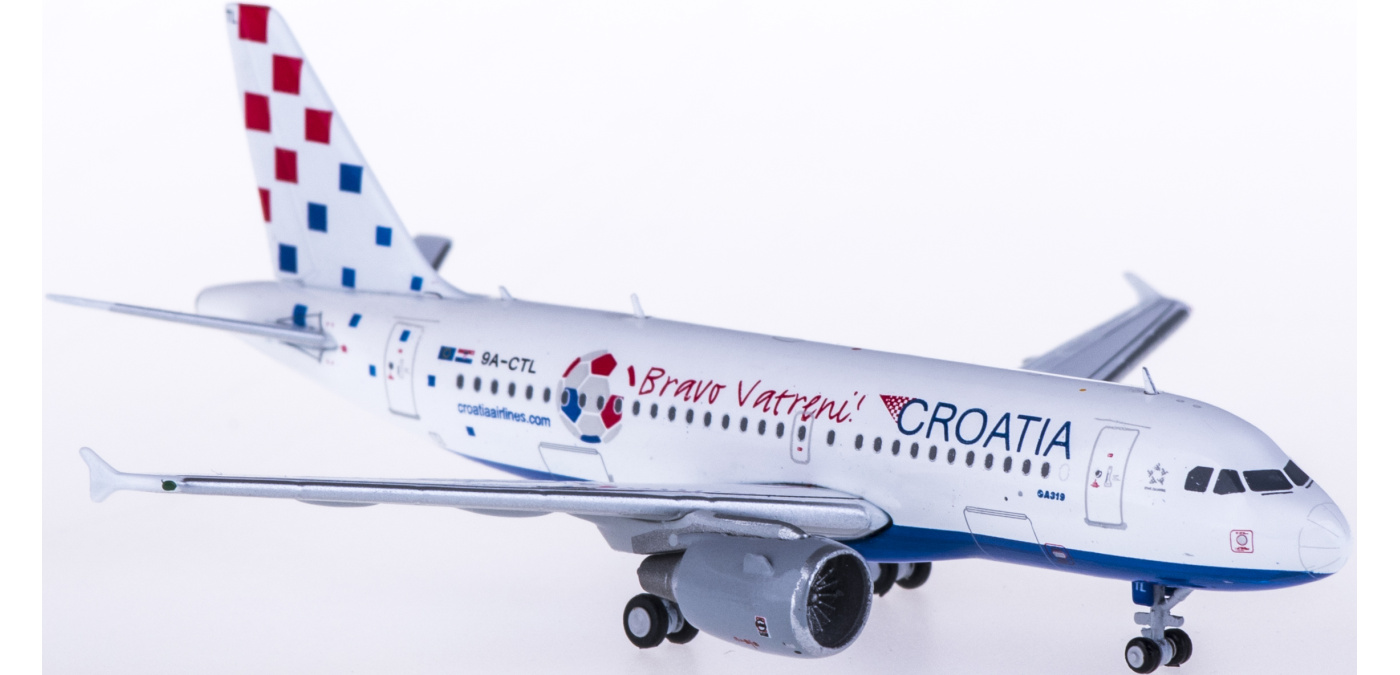XX4064 Croatia Airlines 克罗地亚航空Airbus A319 9A-CTL Bravo