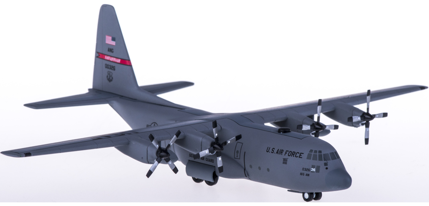 HG7945 USAF 美国空军Lockheed C-130H 大力神运输机00326 Hogan 1:200
