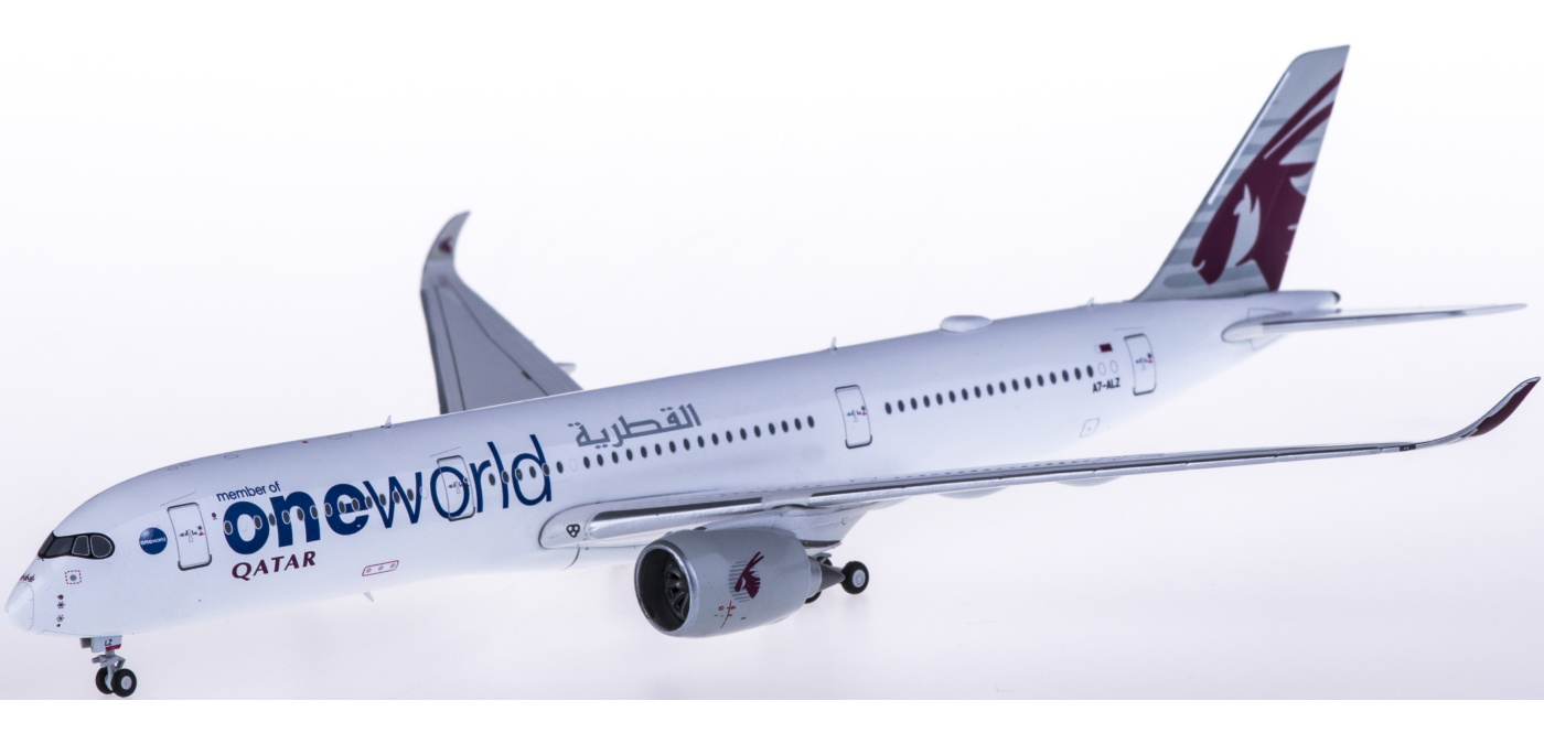 XX4047 Qatar 卡塔尔航空Airbus A350-900 A7-ALZ JC Wings 1:400