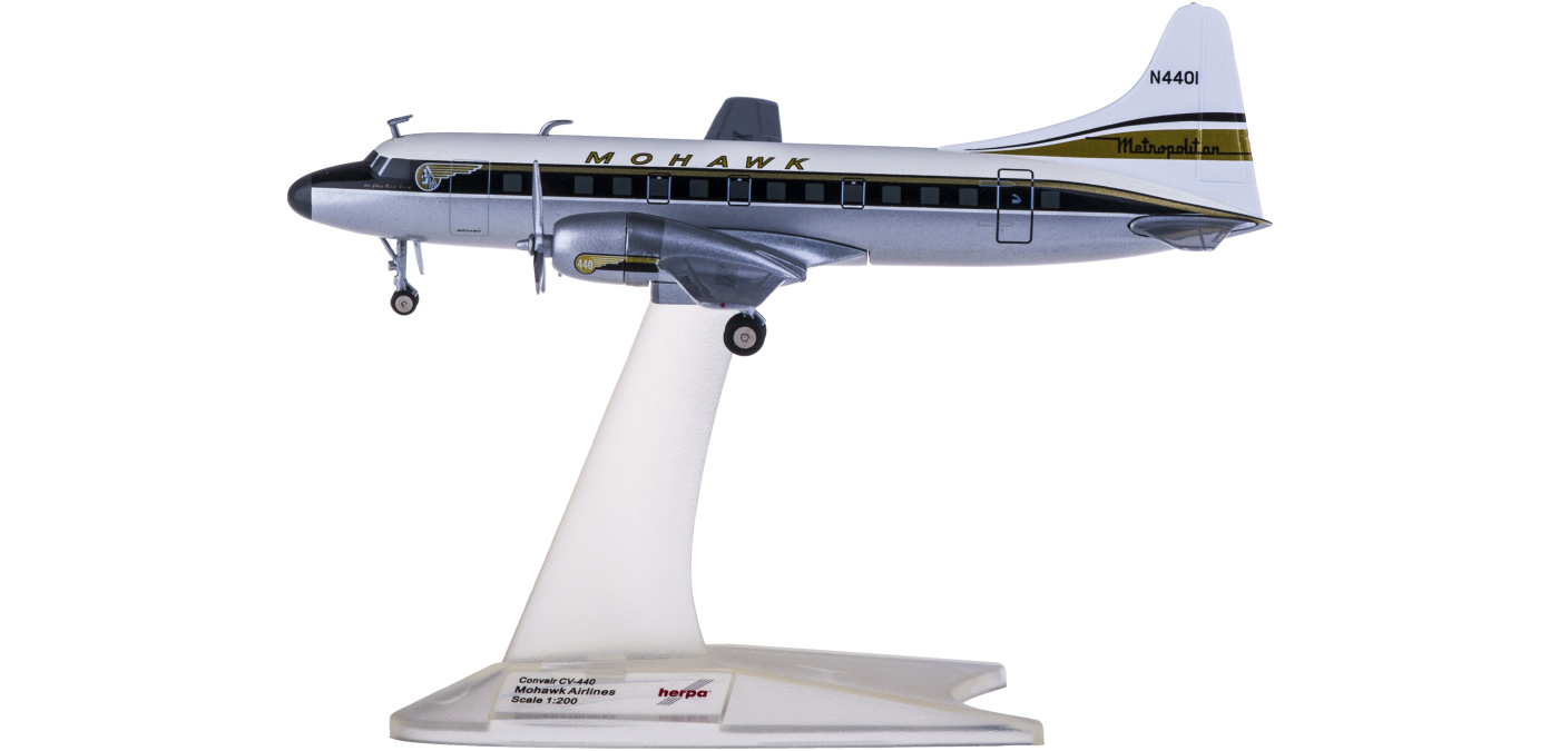Convair コンベア440 ヘルパ　1/200 飛行機 1/200 HERPA # 551113 SWISSAIR CONVAIR 440 