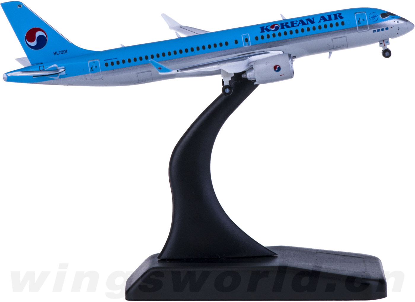EW4CS3001 Korean Air 大韩航空Bombardier CS300 HL7201 JC Wings 1