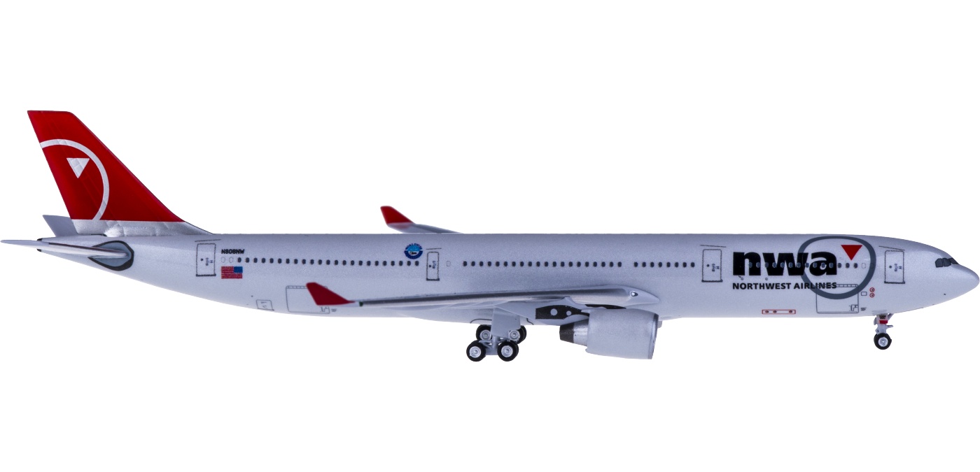 AC4N808NW Northwest Airlines 西北航空Airbus A330-300 N808NW
