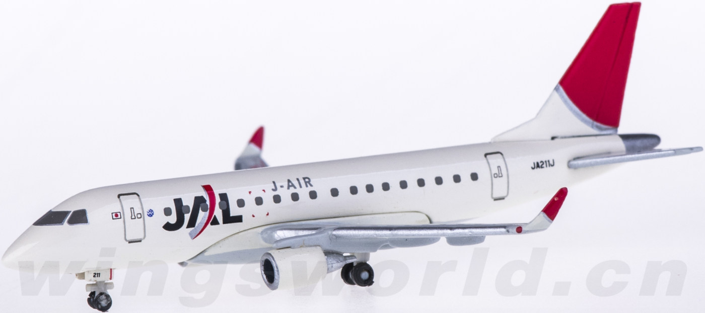 BJE2068 Japan Airlines 日本航空Embraer ERJ-170 JA211J 限量版