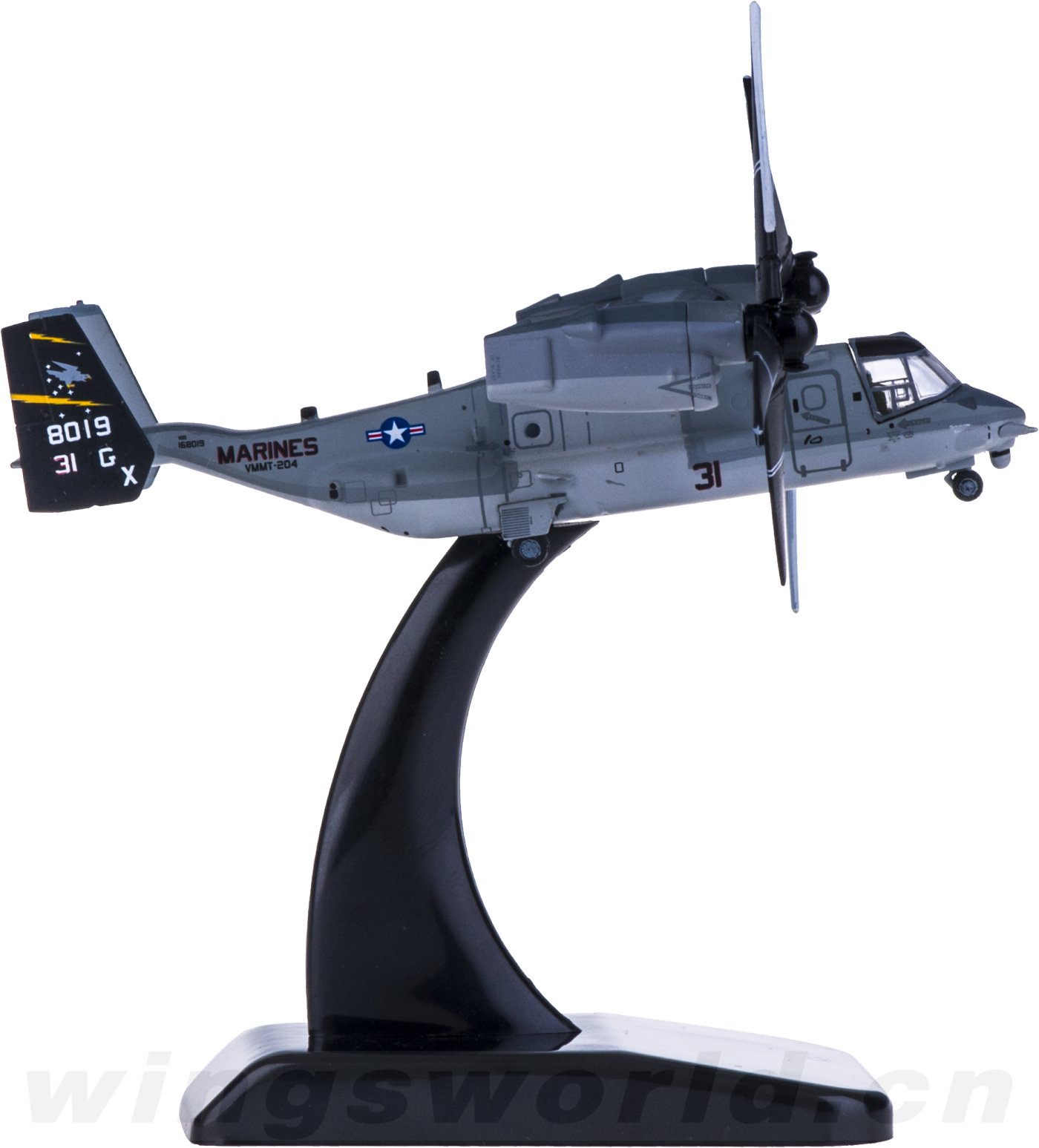 HG60128 USMC 美国海军陆战队Boeing MV-22B Osprey 鱼鹰168009