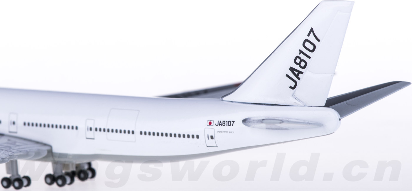 ホーガン Hogan 1/500 B747-100[SF] JA8107 ホーガン Hogan 1/500 B747-100[SF] JA8107 - メルカリ