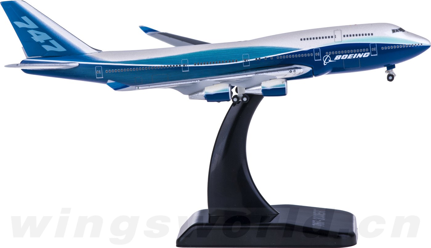 EVA エバー航空Boeing 747-400 1/300 hogan 特別塗装 HG8416 Boeing 747-400 波音梦想涂装Hogan 1:500 -飞机模型世界