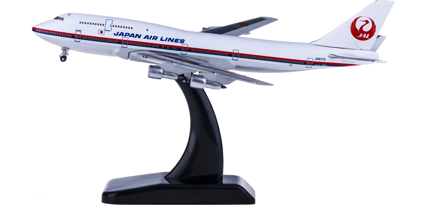 BJE2083 Japan Airlines 日本航空Boeing 747-400 JA8170 Hogan 1:500 