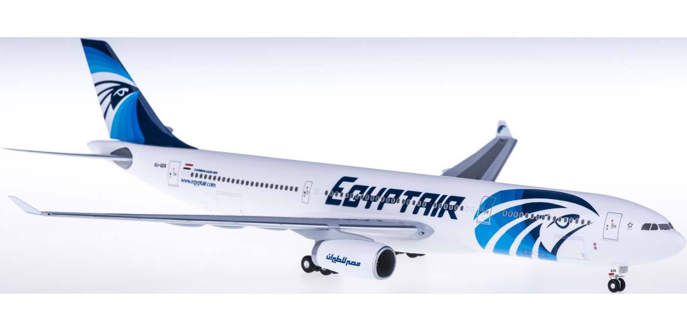 HG10222GR EgyptAir 埃及航空Airbus A330-300 SU-GDS Hogan 1:200 