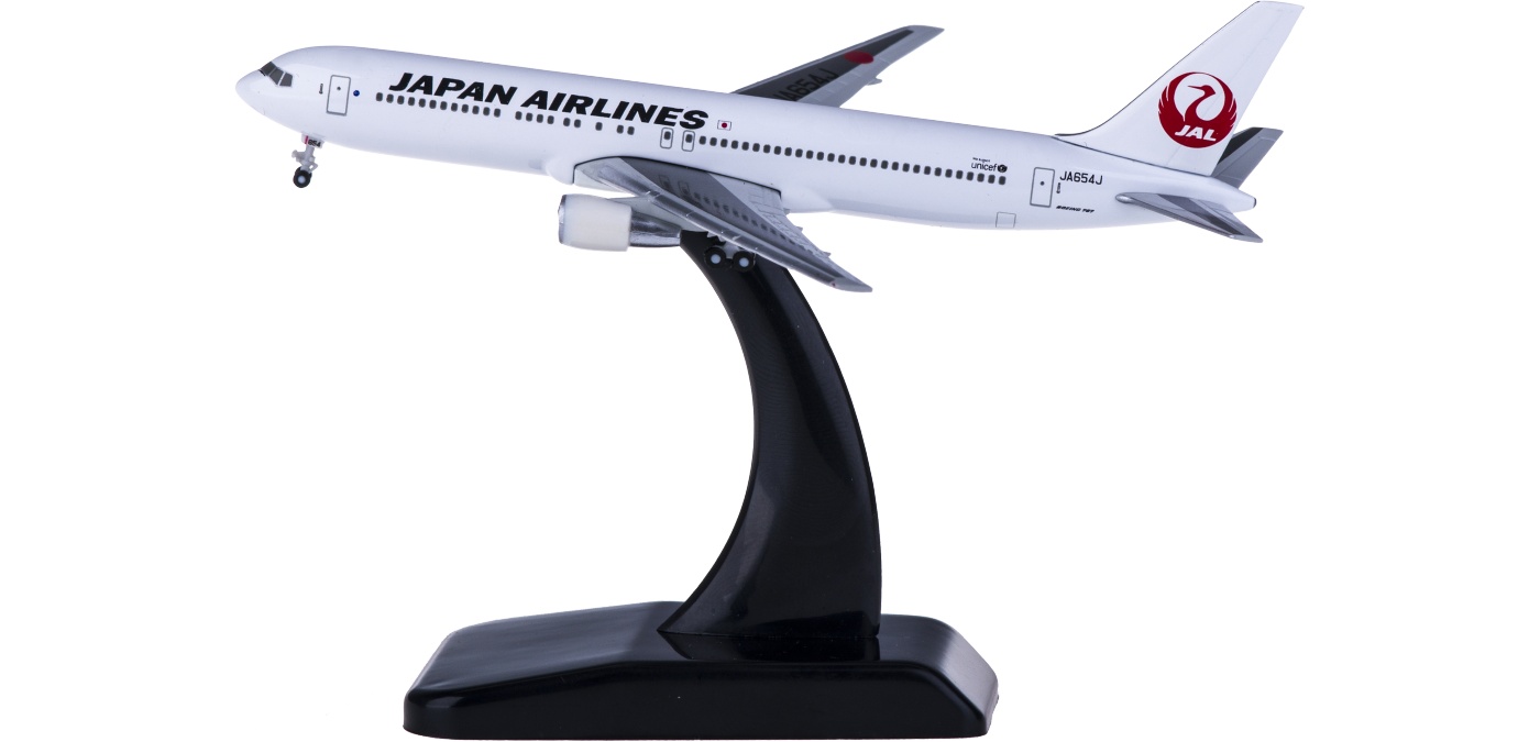 BJE3000 Japan Airlines 日本航空Boeing 767-300ER JA654J Hogan 1:500 