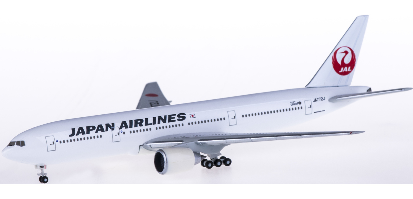 BJE3002 Japan Airlines 日本航空Boeing 777-200 JA772J Hogan 1:500