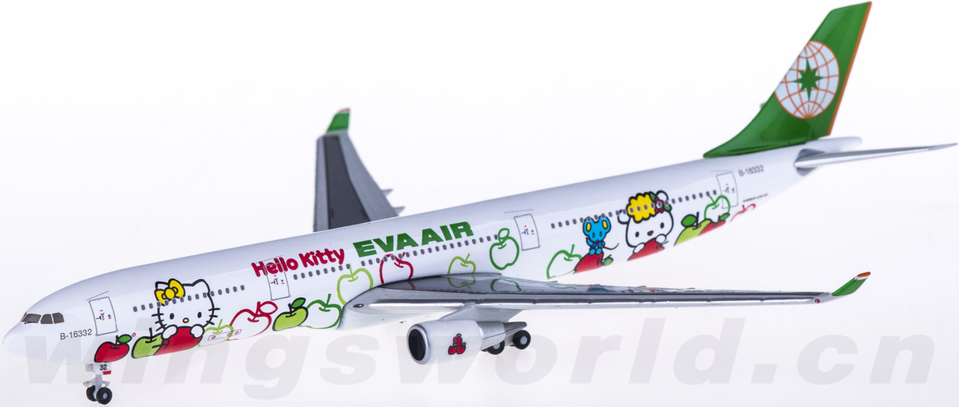 EVA AIR A330-300 1/200 ハローキティ hogan Hogan Wings 4746, EVA Air 