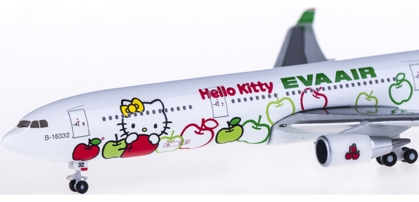EVA AIR A330-300 1/200 ハローキティ hogan Herpa / Hogan Wings 1:200 10789 EVA AIR A330-300 Hello Kitty