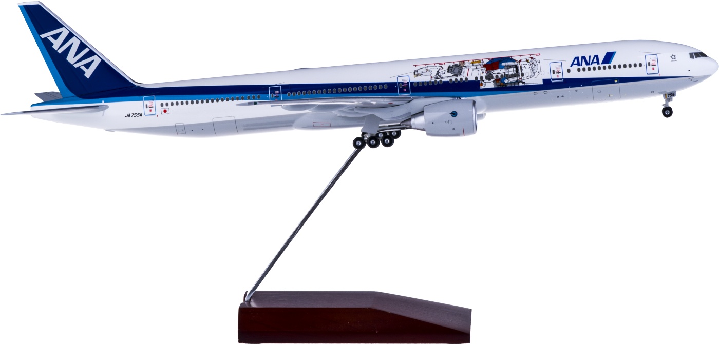 NH20035 ANA 全日空Boeing 777-300 JA755A 高达Hogan 1:200 -飞机模型世界