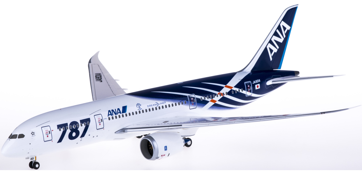 NH20054 ANA 全日空Boeing 787-8 JA801A 地面姿势Hogan 1:200 -飞机 ...
