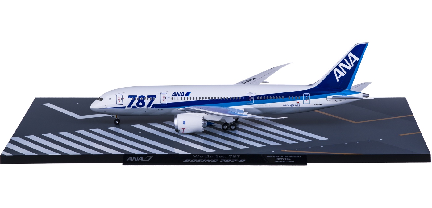 NH20055 ANA 全日空Boeing 787-8 JA805A Hogan 1:200 -飞机模型世界