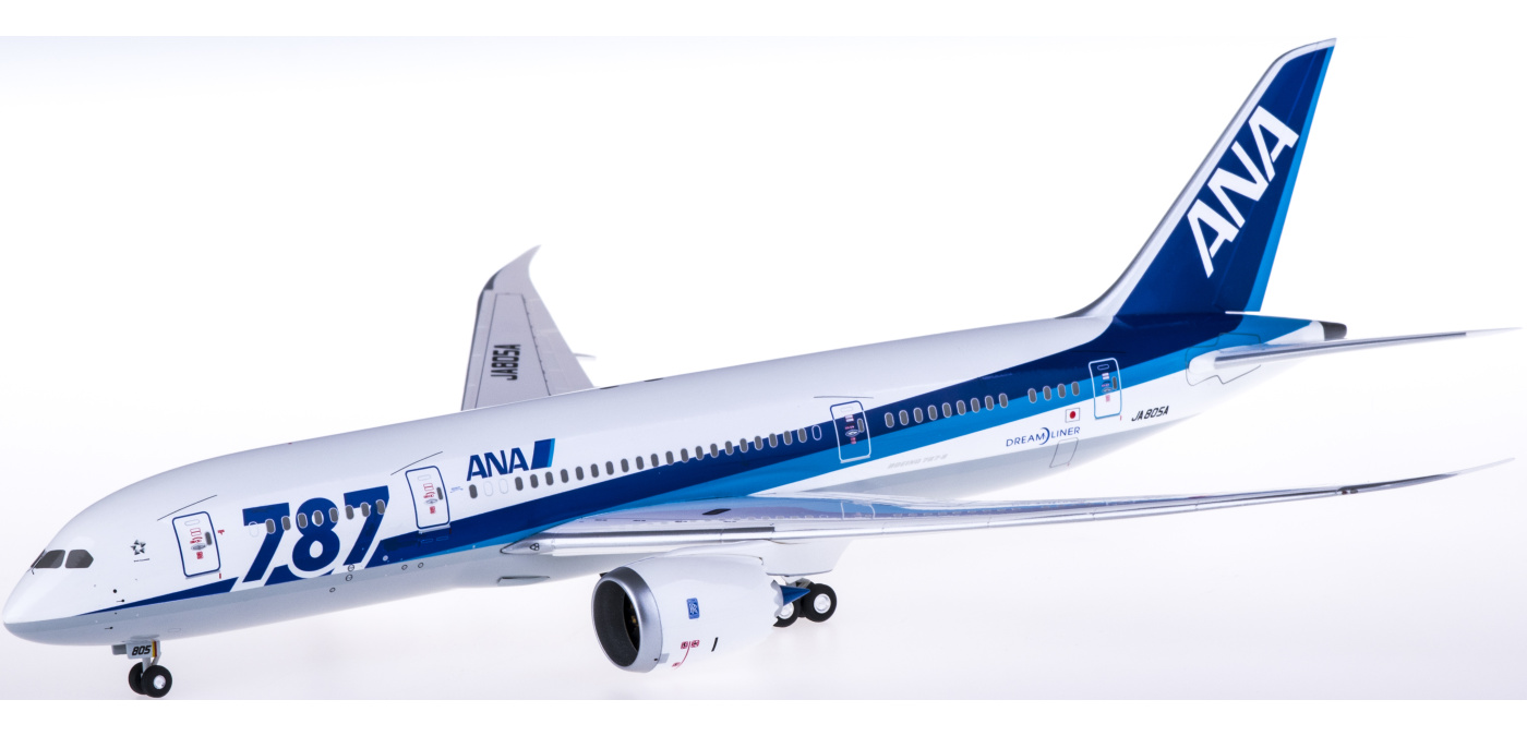 Jfox 1/200 ANA 全日空 B787-8 JA813A 通常塗装 - 模型/プラモデル