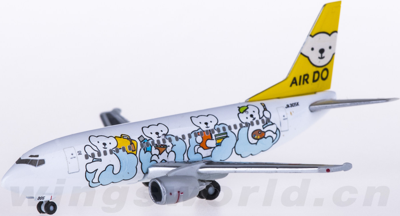 HG305500 Air Do 北海道国际航空Boeing 737-500 JA305K Bear Do 梦想号