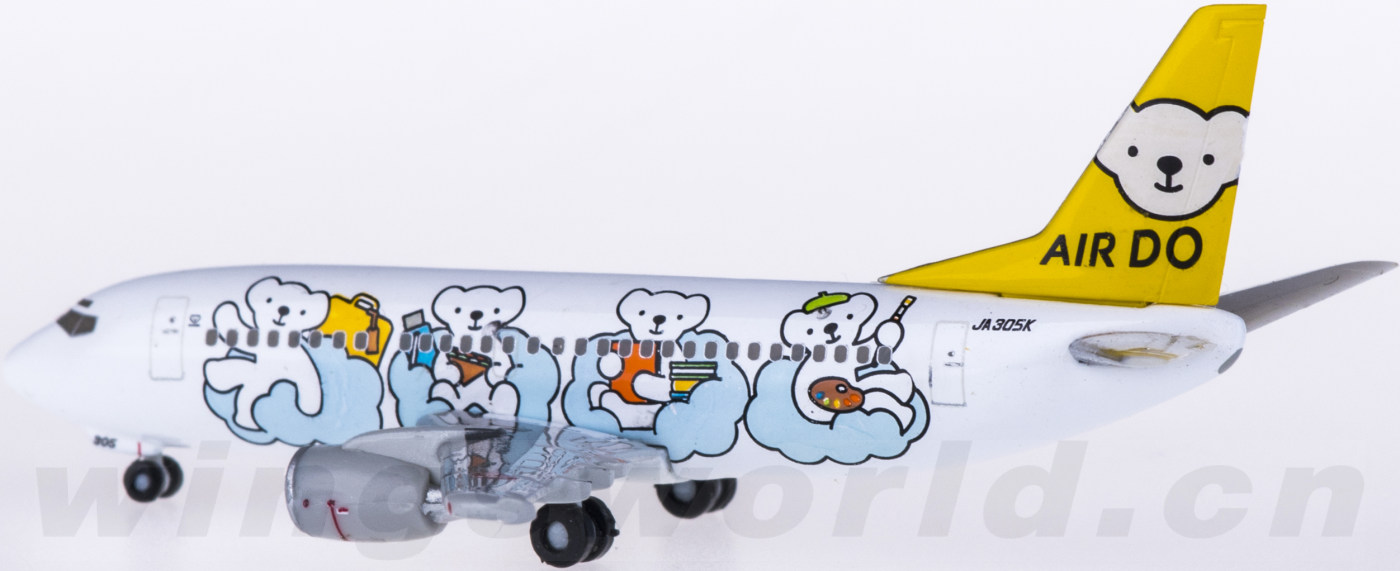 HG305500 Air Do 北海道国际航空Boeing 737-500 JA305K Bear Do 梦想号