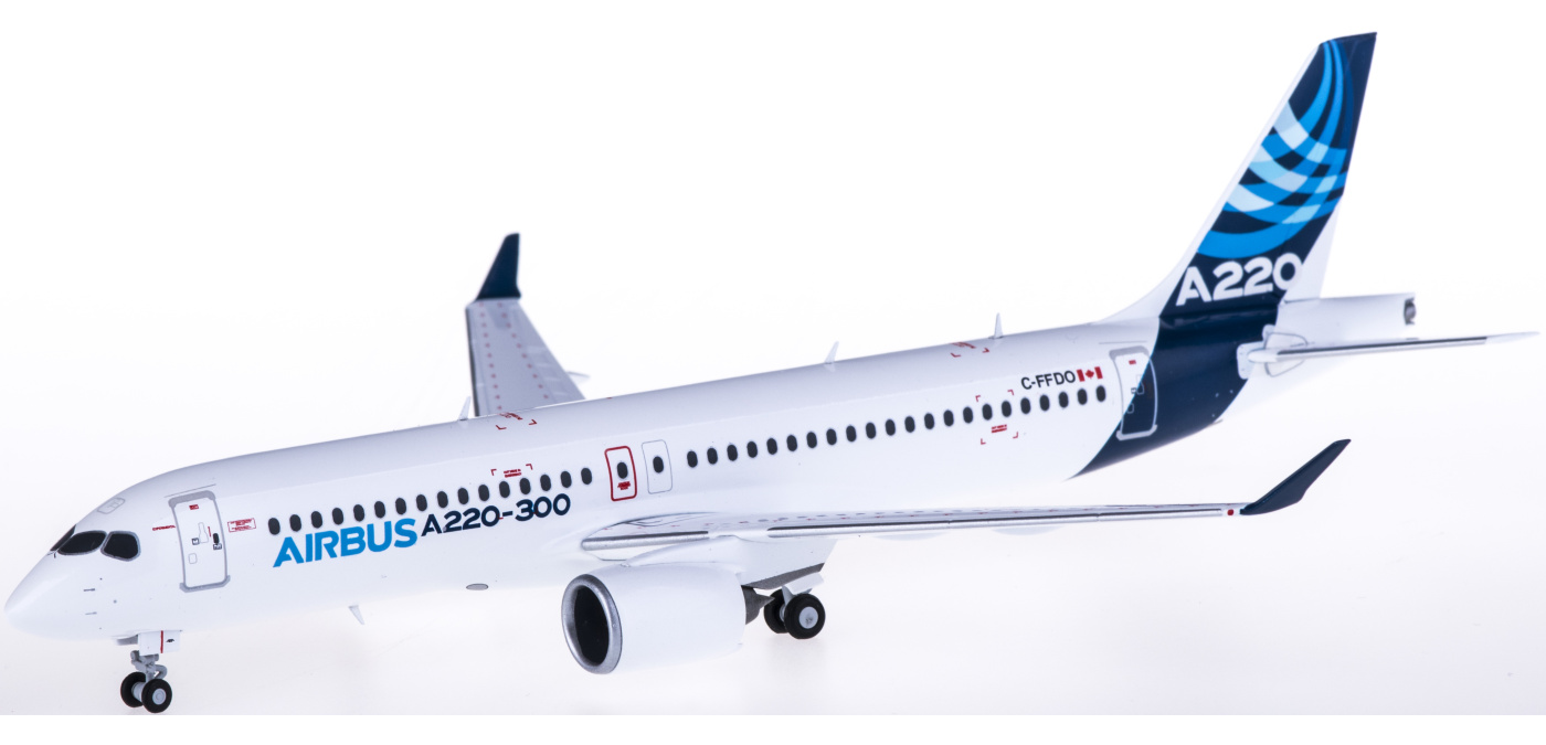 1/200　herpa　ボンバルディアCS300（エアバスA220） HERPA AIRBUS HOUSE A220-300 1/200 (**)