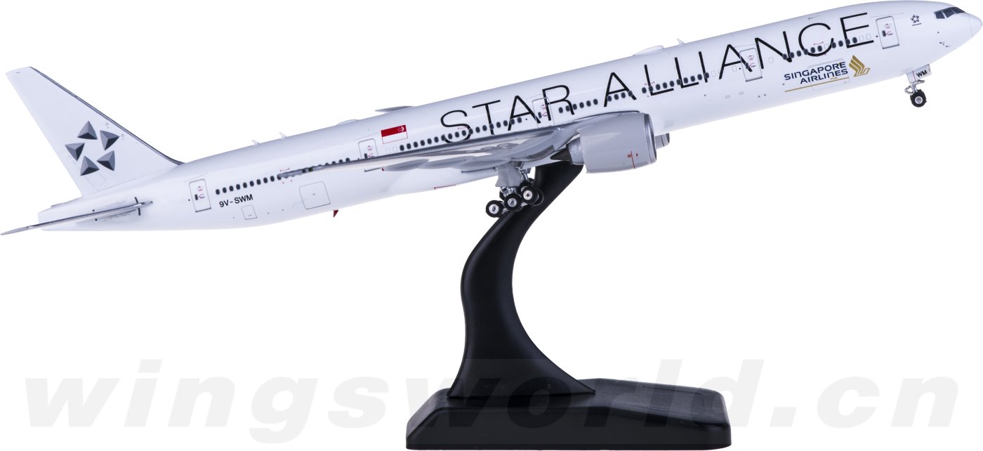 航空機・ヘリコプター 1/400 Singapore 777-300ER(9V-SWM)Phoenix Amazon.com: Phoenix Singapore Airlines Star Alliance for