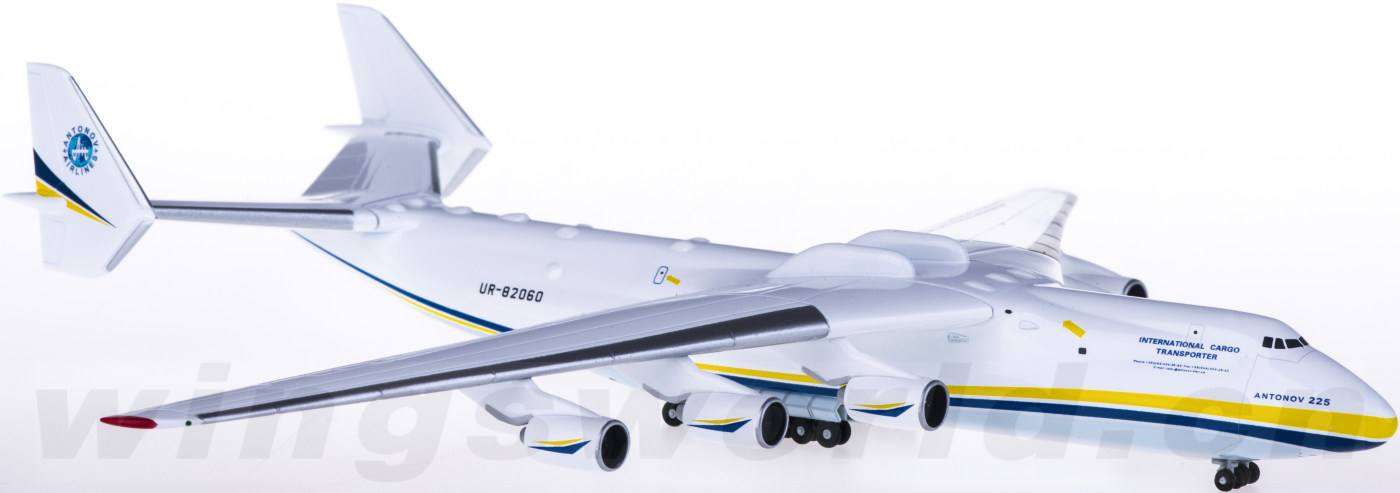 airlines 安-225 梦想式 运输机 ur-82060 herpa 1:400 -飞机模型世界