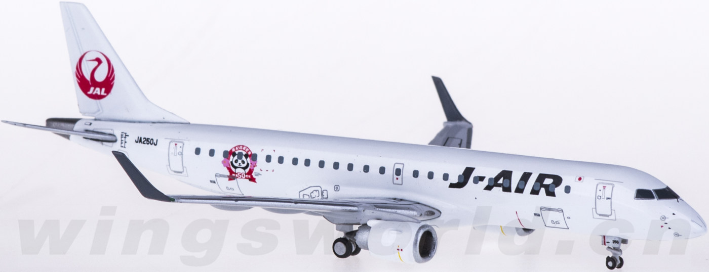 EW4190001 J Air Embraer ERJ-190 JA250J JC Wings 1:400 -飞机模型世界