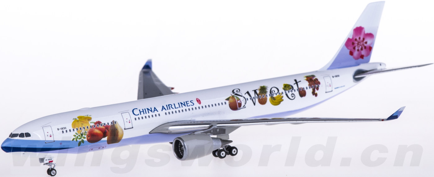 航空機・ヘリコプター Phenix 1/400 CHINA AIRLINES A330-300 www.JetCollector.com: China Airlines A330-300 60th Anniveary
