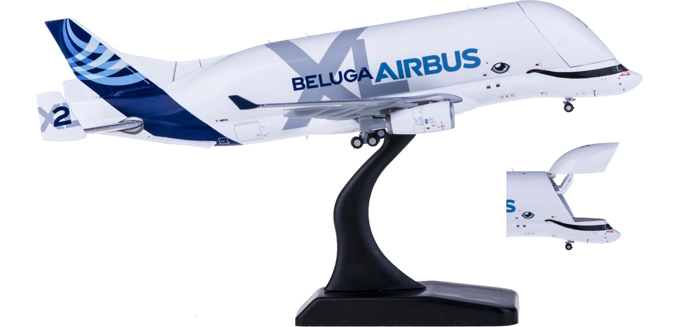 JC WINGS 1/400 ベルーガXL A330-700L2番機 開閉選択式 LH4147 Airbus A330-700L Beluga XL F-WBXS 超级大白鲸2号JC