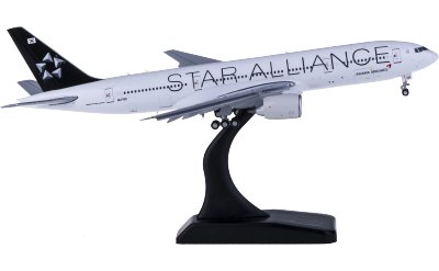 JC Wings 1:400 Asiana 韩亚航空 Boeing 777-200ER HL7732 星空联盟 襟翼打开