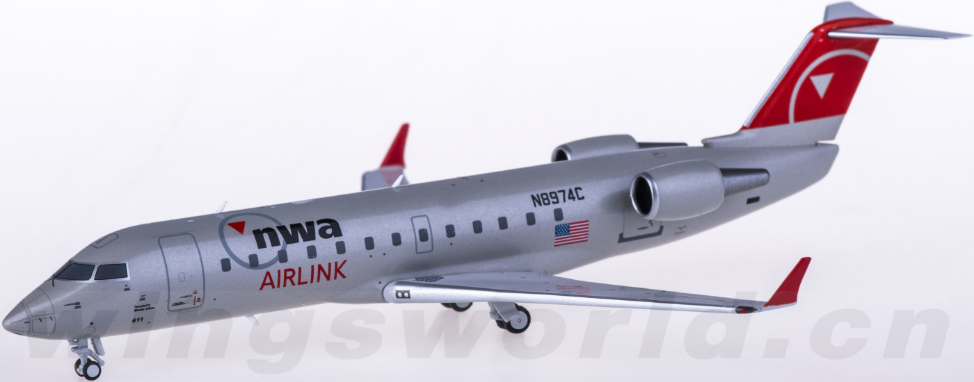 ngmodels1200ng44001northwestairlines西北航空bombardiercrj440n