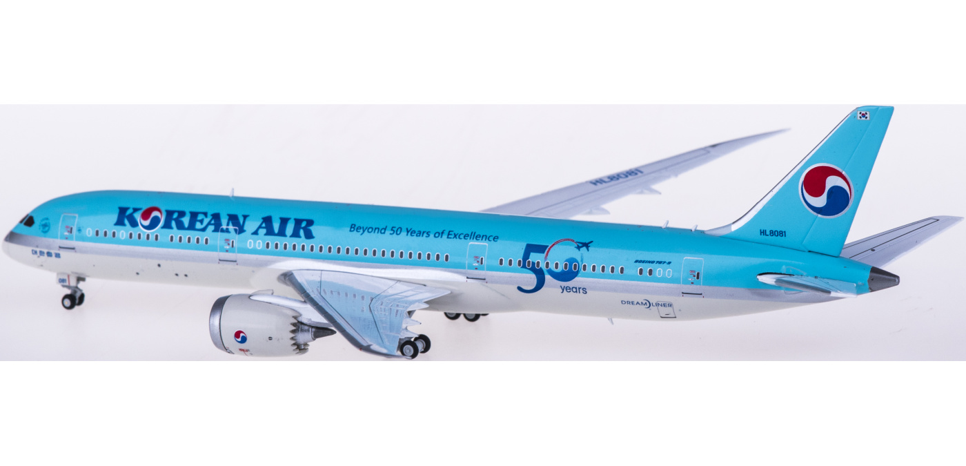EW4789004 Korean Air 大韩航空Boeing 787-9 Dreamliner HL8081