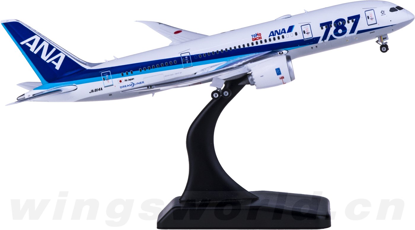 PH04303 ANA 全日空Boeing 787-8 JA814A Phoenix 1:400 -飞机模型世界