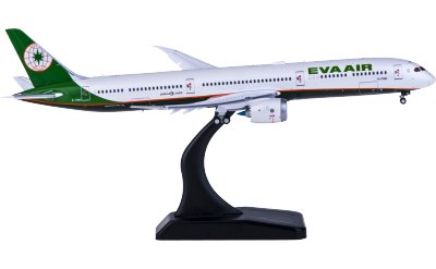 JC Wings 1:400 EVA Air 长荣航空 Boeing 787-10 B-17801 襟翼打开