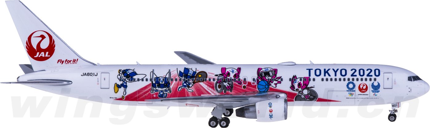 新品】767-300ER TOKYO2020 JAL 1/400 JA601J