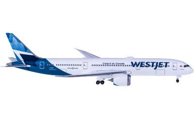 L2028 Japan Airlines 日本航空Boeing 787-8 JA822J SQ Wings 1:200