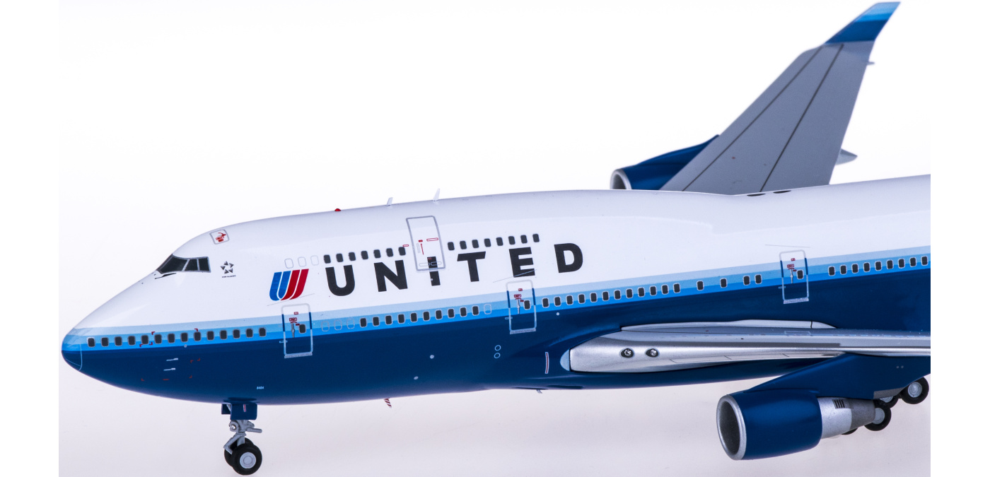XX2266 United Airlines 美国联合航空Boeing 747-400 N104UA JC Wings