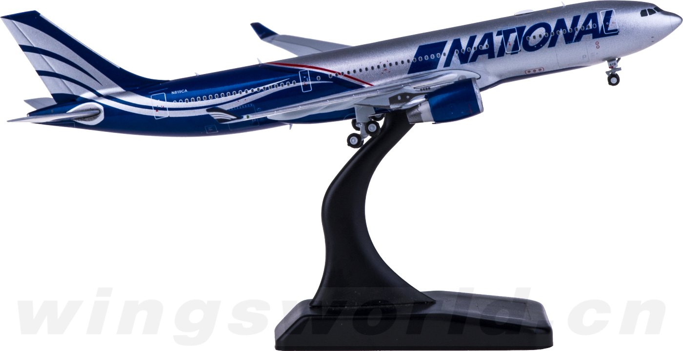 XX4176 National Airlines Airbus A330-200 N819CA JC Wings 1:400