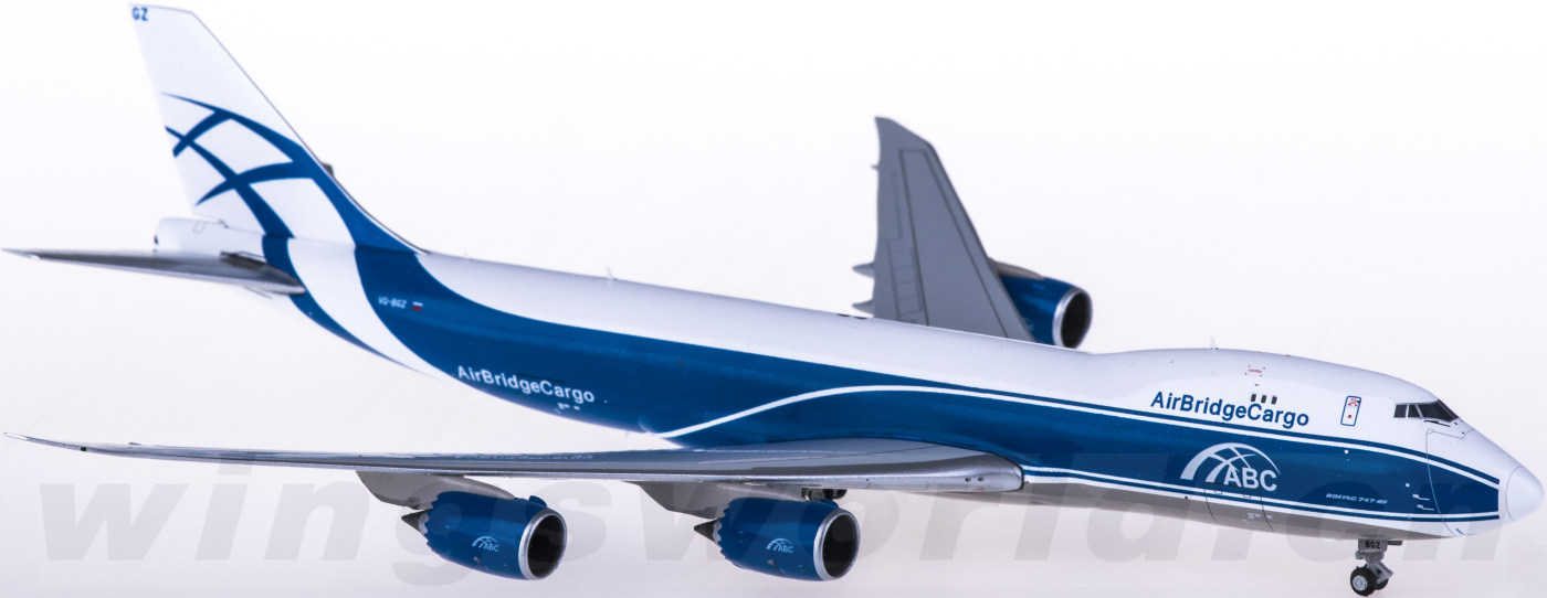 貨物機模型　AirBridgeCargo　B747-8F　1/400　　え 貨物機模型 AirBridgeCargo B747-8F 1/400 え 貨物機模型